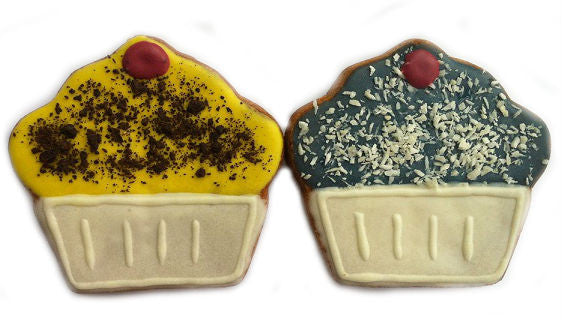 Birthday Cupcake Dog Treats (Qty 12)-0