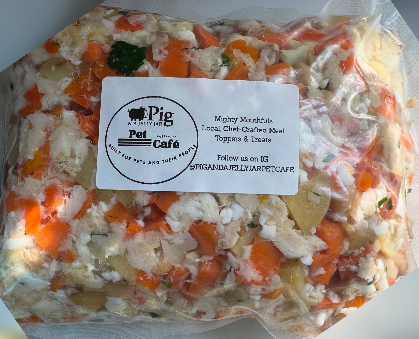 🐾 Mighty Mouthfuls – Fresh Dog Food Toppers